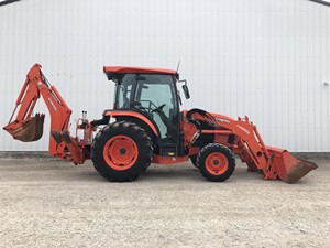 Tracteur agricole M7060 70 CV 4x4 à transmission par engrenages avec benne avant pour travaux sur le terrain et en cour - Product Image 2