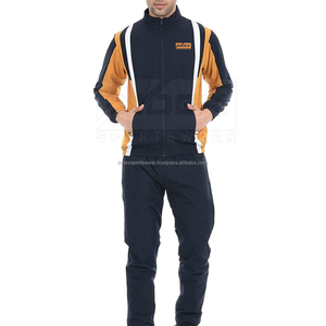 Ensemble de survêtement deux pièces pour homme avec fermeture éclair, sweat-shirt et pantalon de survêtement personnalisés de haute qualité pour homme - Product Image 1