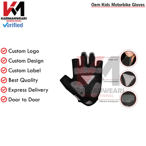 Guantes de Ciclismo para Niños, Antideslizantes, con Almohadillas de Gel, Dedos Completos, para Ciclismo de Montaña y Carretera, Duraderos, para Edades de 2 a 11 Años, Envío Directo - Product Image 4