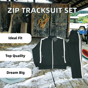 ชุดวอร์มมีซิปลายทางใส่ได้ทั้งชายและหญิงชุดวิ่งสไตล์ฮิปฮอป2025ออกแบบใหม่ - Product Image 4