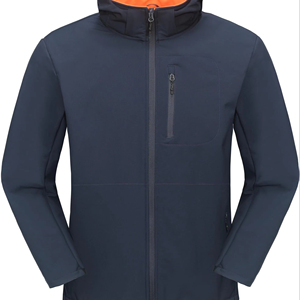 Trekking bordado con el logotipo de la empresa Chaquetas al aire libre 100% Poliéster/POLIÉSTER/NYLON Cierre Tipo de artículo Chaqueta de concha suave - Product Image 2