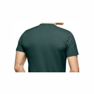 เสื้อยืดลำลองผ้าถัก180กรัมสำหรับผู้ชายเสื้อยืดเข้ารูปกล้ามเนื้อแขนสั้นพิมพ์ลายโลโก้ออกแบบได้ตามต้องการ - Product Image 6