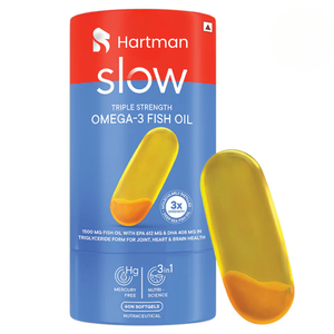 Huile de poisson oméga-3 haute résistance avec DHA et EPA, formule végétale hautement absorbable - Product Image 1