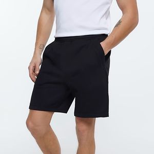 กางเกงขาสั้นผ้าฝ้าย42% โพลีเอสเตอร์58% ปักโลโก้ที่กำหนดเองด้านข้างลื่นกระเป๋าเอวยางยืดพอดีกับผ้าเจอร์ซีย์ - Product Image 4