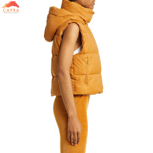 Chaleco Reversible Personalizado Cálido Chaleco Transpirable Sin Mangas Invierno Mujer Chaleco De Burbujas - Product Image 4