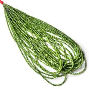 Cuentas de Diamante Verde Natural Sin Cortar de 2-3 mm, Cuentas de Diamante Sueltas al por Mayor, Libres de Conflictos, para la Fabricación de Joyas y Exportación - Product Image 1
