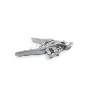 Alicates personalizados de acero inoxidable para marcar orejas, instrumentos quirúrgicos veterinarios para marcar - Product Image 6