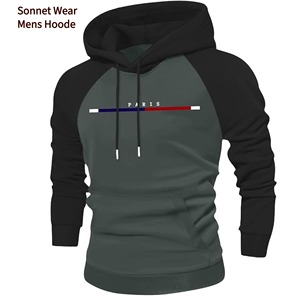 Sudaderas con capucha con estampado de logotipo personalizado para hombre - Product Image 6