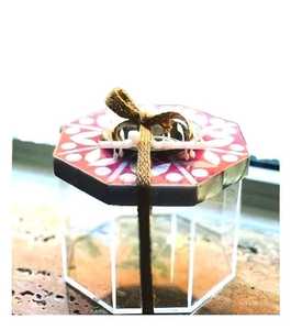 Elegante Organizador de Alimentos de Acrílico con Incrustaciones de Nácar, para Frutos Secos Premium, Exhibición de Dulces, Regalo Sofisticado - Product Image 5