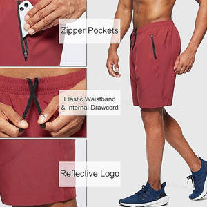 กางเกงขาสั้นผ้ายืดสำหรับผู้ชายกางเกงขาสั้นสำหรับเล่นกีฬาผ้าคอตตอน100% สไตล์สตรีทสำหรับผู้ชาย - Product Image 2