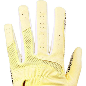 Best Selling Men's Summer Sports Golf <b>Gloves</b> Custom Made High Quality Premium Cabretta Sheepskin Genuine <b>Leather</b> Latest Style - Product Image 3