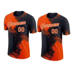 Camisetas de fútbol personalizadas para adultos-100% poliéster, camisetas de fútbol ligeras transpirables de secado rápido, logotipos de colores personalizados para deportes - Product Image 6