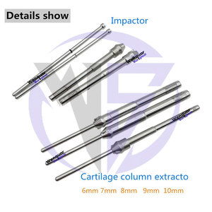 Juego de Instrumentos Quirúrgicos de Acero Inoxidable para la Eliminación del Cartílago de Rodilla, Herramientas Quirúrgicas Ortopédicas Fabricadas por Wenquar - Product Image 4