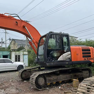 Excavateur Hitachi ZX 200-5G d'occasion de 20 tonnes Composants de moteur japonais d'origine en bon état Vente à bas prix - Product Image 1