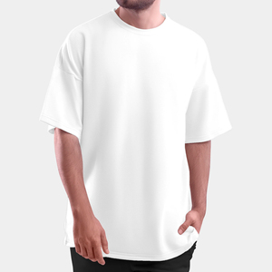 BD nouveauté t-shirts personnalisés pour hommes haute qualité en coton épais imprimé surdimensionné grande taille avec logo avant - Product Image 6