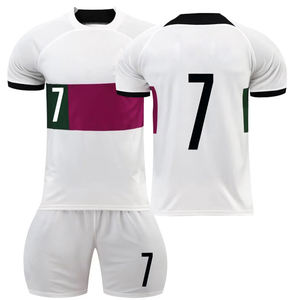 Secado rápido Precio al por mayor Nuevo diseño caliente Conjunto completo Ropa de fútbol para hombres Jersey Uniforme Transpirable Sublimado Conjunto juvenil - Product Image 5