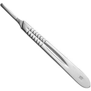 Mango de bisturí no 4 Mango de bisturí de alto rendimiento n. ° 4 - Ideal para uso quirúrgico y médico Mango de bisturí n. ° 4 instrumentos quirúrgicos - Product Image 1