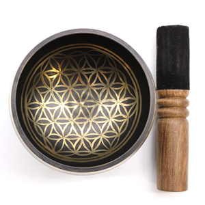 Cuencos tibetanos para cantar, cuenco de terapia de sonido curativo de Metal budista con logotipo personalizado religioso de Buda de meditación de alta calidad - Product Image 5
