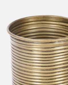 Gran oferta de maceta de oro de lujo de Metal en alta calidad de la India para restaurante, jardín, hogar, boda - Product Image 3