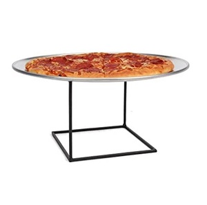 Support de poêle à pizza en laiton support de table décorer dernier design 2 pièces en laiton doré support d'assiette à dessert/pâtisserie - Product Image 6