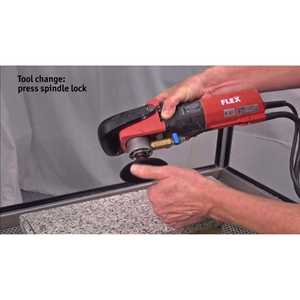 Pulidora Húmeda de 5 Pulgadas para Piedra Natural y Concreto, Velocidad Variable, con Fuente de Alimentación Eléctrica/a Batería, para Pulir Pisos de Automóviles - Product Image 4