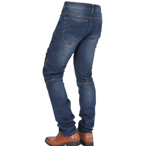 Pantalon de moto 2025 pour homme, jean moto avec fermeture éclair, pantalon de moto de protection, équipement en denim durable - Product Image 6