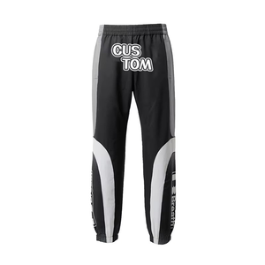 ชุดวอร์มมีซิปสำหรับผู้ชายชุดกันลมสีตัดกันชุดวอร์มผ้าไนลอนสำหรับเล่นกีฬา - Product Image 5