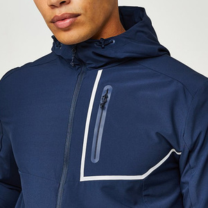 Conjunto de chaqueta y pantalones cortavientos de 2 piezas más vendidos, chándales cortavientos de ropa de calle con logotipo personalizado para hombre - Product Image 4