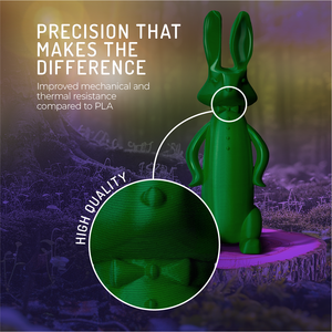 Filament d'imprimante 3D WINKLE PETG 1,75 mm 1 kg FDM Haute résistance aux chocs Impression facile Fabriqué en Europe Tolérance de 0,05 mm 220-240 - Product Image 2