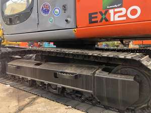 Hitachi ZX120 EX120 12 tonnes de fabrication japonaise Pelles hydrauliques à chenilles moyennes Moteur à noyau Hitachi d'origine d'occasion - Product Image 3