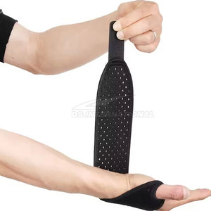 Muñequeras elásticas ajustables para uso en gimnasio de culturismo con fuerte soporte y muñequeras de ajuste seguro - Product Image 3