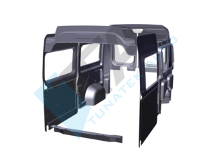 Juego de molduras interiores de plástico ABS para puertas dobles correderas PSA Jumper Ducato Boxer Relay L3H2 L2H2 L4H2 LHD RHD - Product Image 1