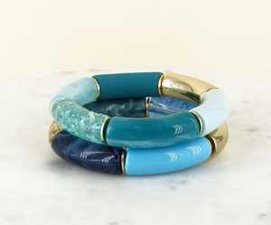 Bracelet en résine 2025 Nouveau design Résine époxy Design impressionnant Luxe Moderne Mariage Couleur/Taille/Logo personnalisés Fait main Premium - Product Image 1