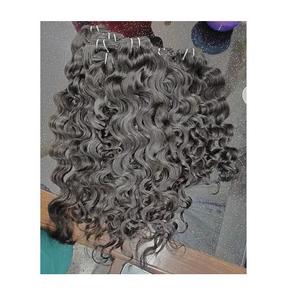 ช่อผมหยิกดิบธรรมชาติแบบไม่ผ่านกระบวนการผมคนแท้จากอินเดียผมคนอินเดียเป็น100% - Product Image 4