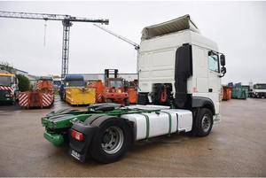 Camion diesel DAF XF 480 Euro 6 d'occasion 2020, boîte automatique, conduite à gauche, transmission 4x2, suspension pneumatique, siège, boîte de vitesses rapide, remorque - Product Image 4
