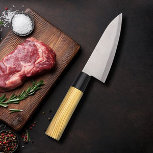 Couteau de chef à lame en acier inoxydable de haute qualité, très vendu, pour la cuisine, couteau de chef à manche en bois - Product Image 6