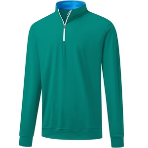 ... Jersey con cremallera de cuarto de golf para hombres y mujeres adecuado para torneos de viaje o camisetas diarias con tela de rendimiento suave - Product Image 6