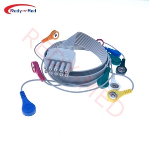 Consumíveis Médicos <span class=keywords><strong>Holter</strong></span> Monitor 10 Lead IEC AHA Compatível <span class=keywords><strong>Contec</strong></span> TCL4000 TCL5000 TCL6000 <span class=keywords><strong>Holter</strong></span> Cabo Telemetria Cabo - Product Image 3