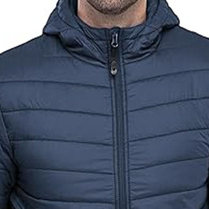 Chaqueta de Plumón para Hombre, Diseño Nuevo, de Alta Calidad, Gruesa, con Cierre, Estilo Burbuja - Product Image 2