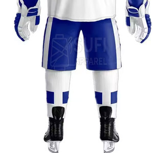Tenues d'équipe de hockey sur glace, service OEM, ensembles de couleurs personnalisées, 100% polyester, écologiques, séchage rapide, haute qualité pour la vente en ligne - Product Image 6
