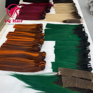 ผมต่อทำจากผมมนุษย์บริสุทธิ์จากเวียดนามเรียซูเปอร์สองชั้นผมทอติดหนังตรงกระดูก100กรัม - Product Image 4