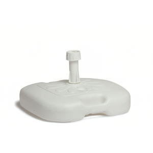 Base per Ombrello Leggera in ABS, 20 Litri, Bianca - Product Image 1