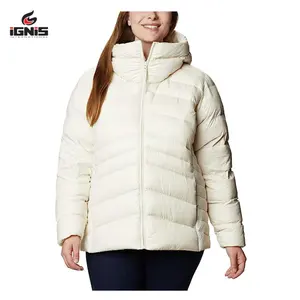 Chaqueta con capucha de otoño para mujer, nuevo estilo, Parka transpirable de alta calidad para mujer, chaqueta de invierno con relleno para exteriores