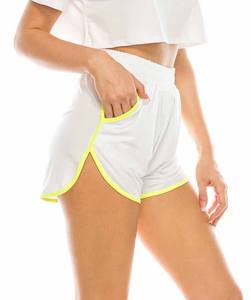 Plain Dye Yoga Shorts Gym Fitness Short Breathable Sport Workout Athletic <b>Compression</b> High Waist Custom Seamless for <b>Women</b> 2025 - Product Image 5