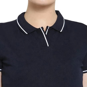 Camiseta Polo de mujer de tendencia elegante 2025, camiseta Polo de manga corta con logotipo estampado a la moda para mujer - Product Image 2