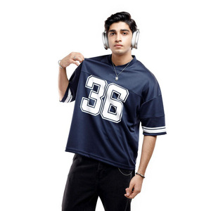 OEM malla transpirable sublimada Streetwear Jersey precio barato más vendido de secado rápido de malla de fútbol Jersey logotipo impreso - Product Image 5