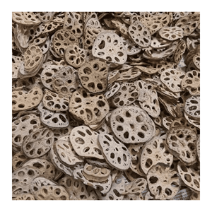 Raíz de Loto Seca, Tubérculo de Loto Natural en Rodajas Preparadas con Material Vegetal Seco de Calidad, Perfecto para Recetas de Salteado, Vietnam - Product Image 1