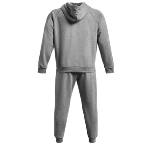 Conjunto deportivo de punto para hombre, sudadera con capucha, pantalones deportivos, conjunto deportivo atlético de manga larga, transpirable, chaqueta y pantalones deportivos. - Product Image 2