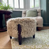 Pieds de meuble en bois personnalisés de style moderne et durable Jambe de canapé solide et facile à installer pour pouf de salon