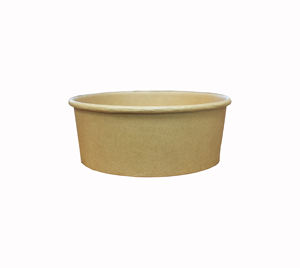 Recipiente desechable para alimentos, 1200ml, cuenco Kraft para ensaladas, embalaje de papel para llevar, juego de ensaladeras, proveedor de productos de Filipinas - Product Image 1